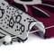 1 Yard Designer Magenta Kiwi Navy Flowers and Animal Sketches Silk Jersey 44" Wide Stretch Silk Fabric